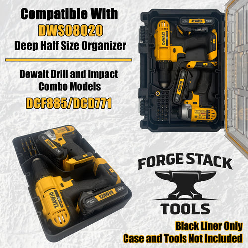 Liner for DEWALT 20V MAX Drill and Driver Set